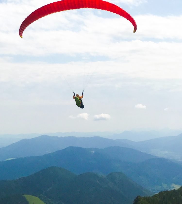 Paragliding in Bayern