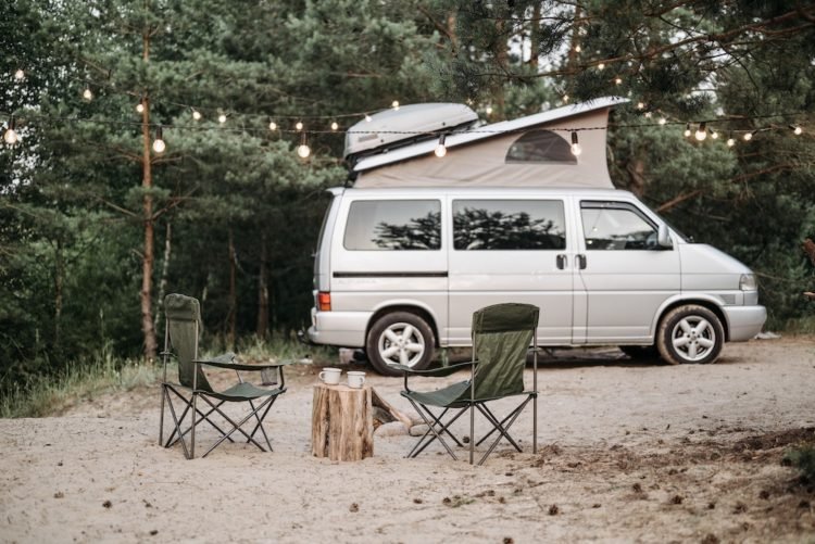 Outdoor Camping im Van
